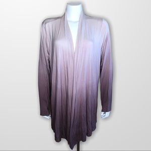 Soma Everyday Wrap Open Draped Cardigan Ombré